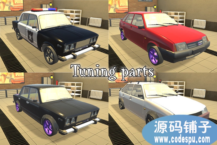 unity汽车结构构造系统项目源码Keeree Car Constructor