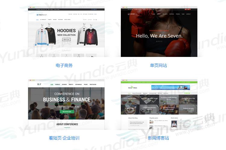 wordpress模板 html5响应式企业|商城汉化主题源码The7.5自动更新