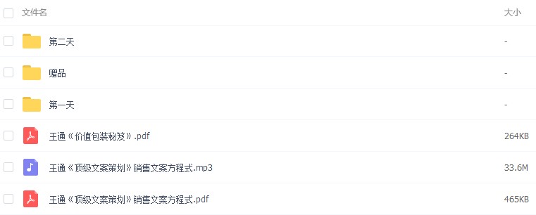 王通《顶级文案策划》课程培训 销售文案 seo自媒体教程 微营销