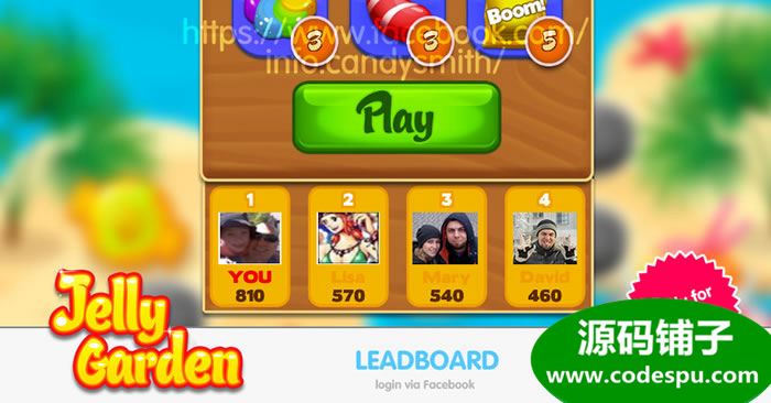 unity果冻花园三消游戏源码 Jelly Garden Match 2.1.3