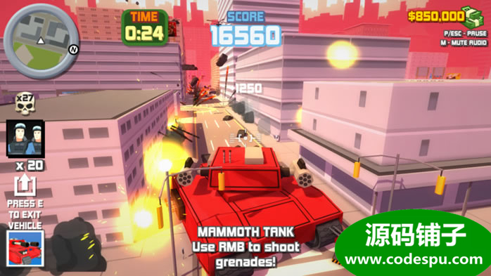 unity暴力之城游戏源码 Full Game Kit - Hammer 2 v1.1.1