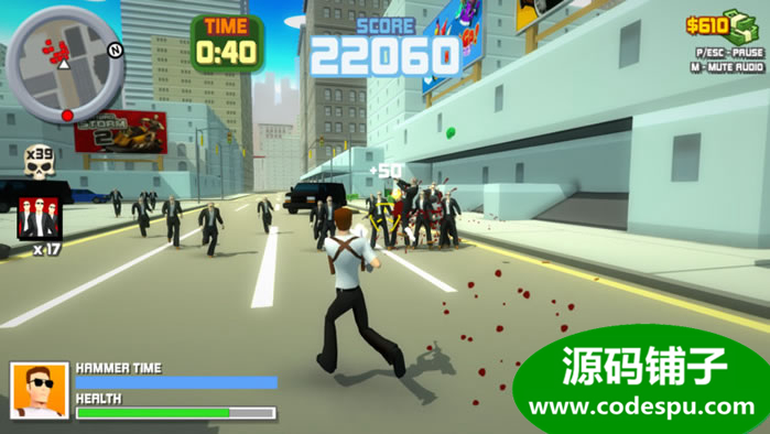unity暴力之城游戏源码 Full Game Kit - Hammer 2 v1.1.1