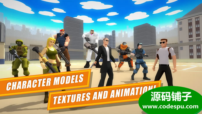 unity暴力之城游戏源码 Full Game Kit - Hammer 2 v1.1.1