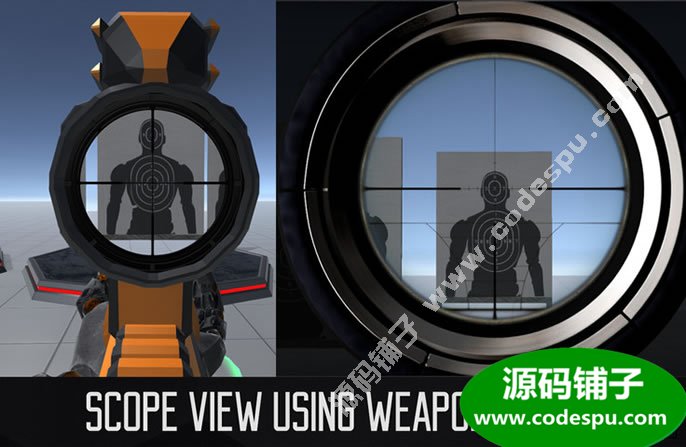 unity第三人称射击游戏模板 Shooter Template 1.1d