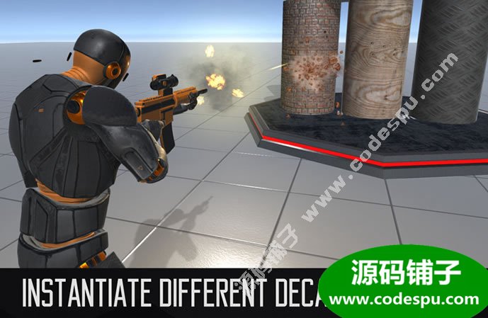unity第三人称射击游戏模板 Shooter Template 1.1d