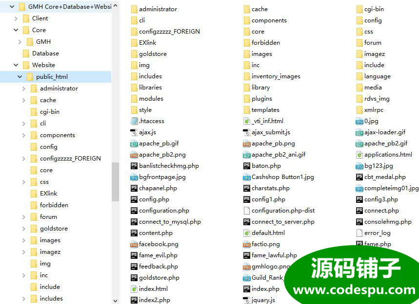 韩国武侠3D MMORPG游戏源码 《Martial Heroes》源码+数据库