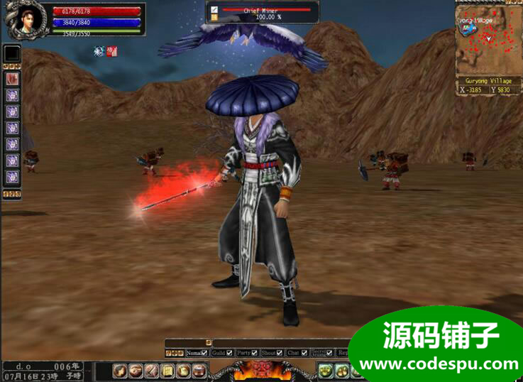 韩国武侠3D MMORPG游戏源码 《Martial Heroes》源码+数据库
