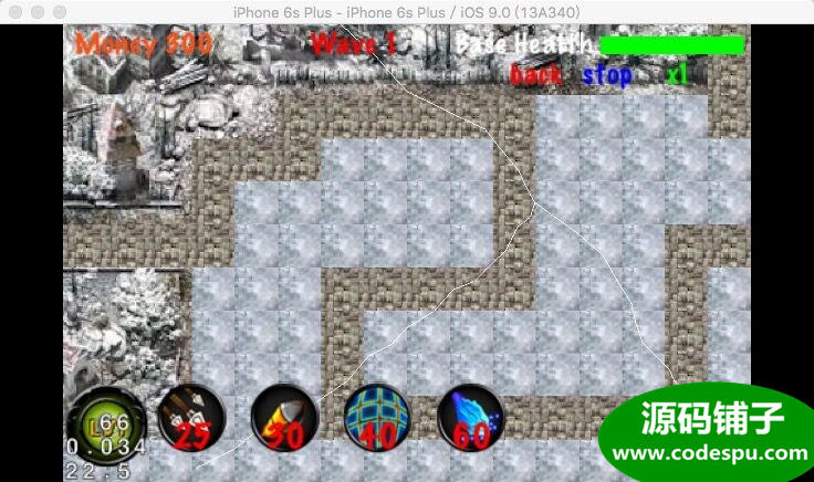 cocos2d-x《小霸王塔防》完整策略游戏源码