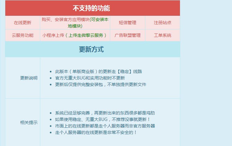 微擎平台源码V1.7.2商业版稳定程序 内含多模块 安装任意本地模块
