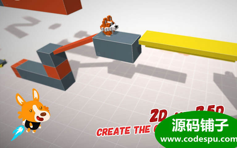 unity2D游戏引擎源码2D+2.5D Platformer Corgi Engine 4.0