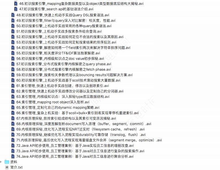 ELK6 ElasticSearch6.2入门到实战教程 Logstash Kibana视频教程