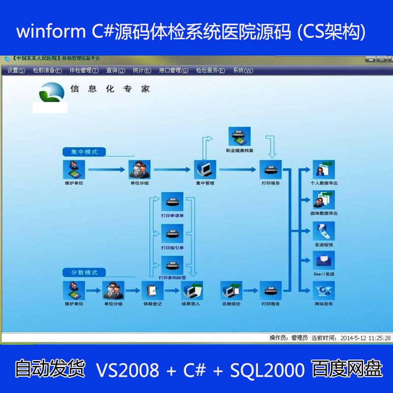 198-winform C#Դ ϵͳҽԺԴ (CSܹ) .netԴ