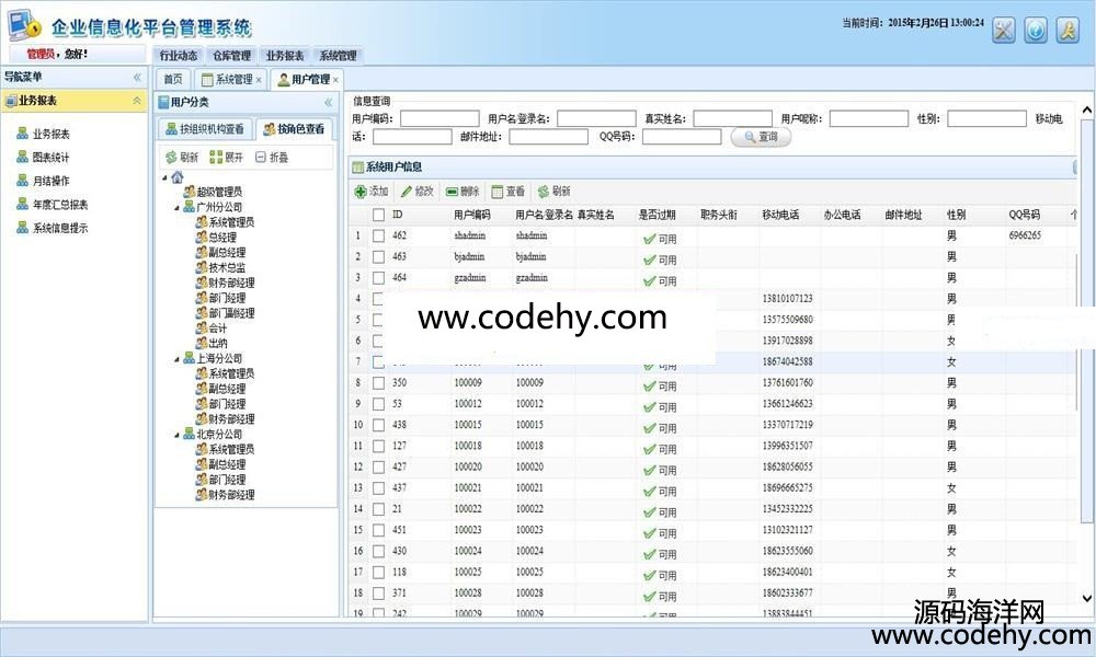 417-asp.net mvc4 easyui 最新版企业信息化管理平台源码