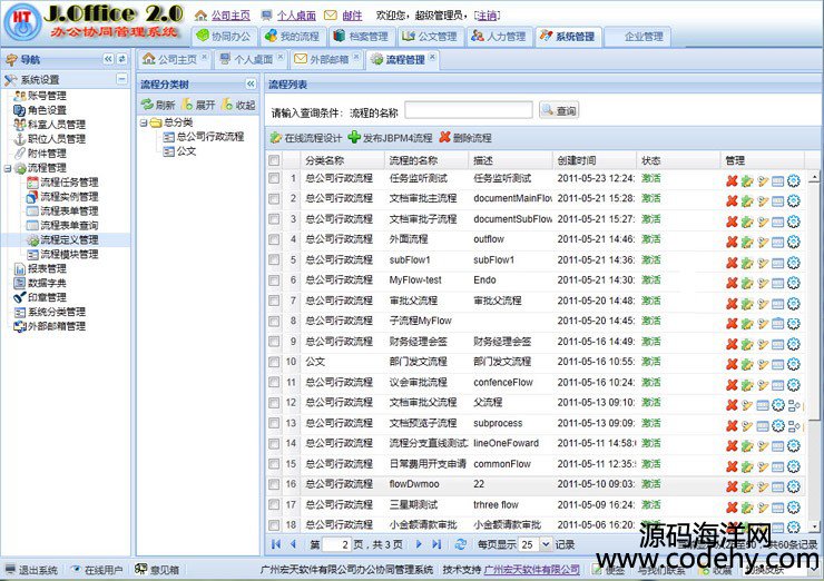 636-Java版OA管理系统源码带APP源码
