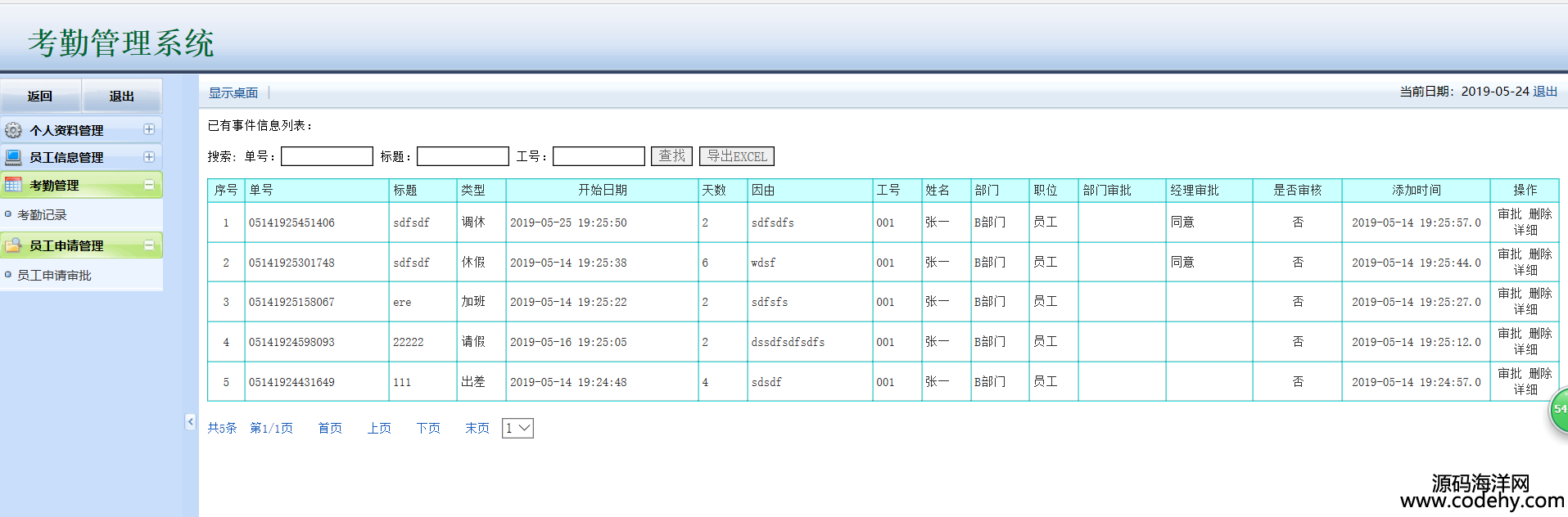 981-JAVA+SQLServer2008考勤系统源码+毕业论文答辩ppt