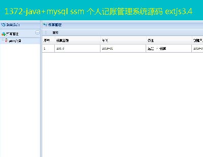 1372-java+mysql ssm ˼˹ϵͳԴ extjs3.4