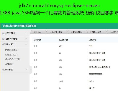 1388-java SSMһйϵͳ Դ У԰ Դ