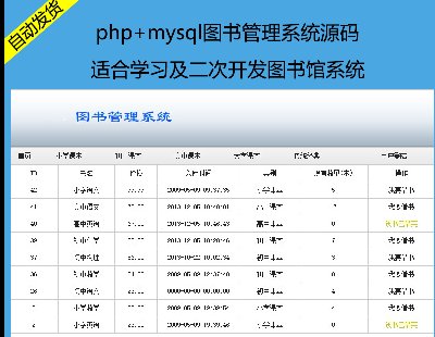  212-php+mysqlͼݽĹϵͳԴ Դ ɶοԴ