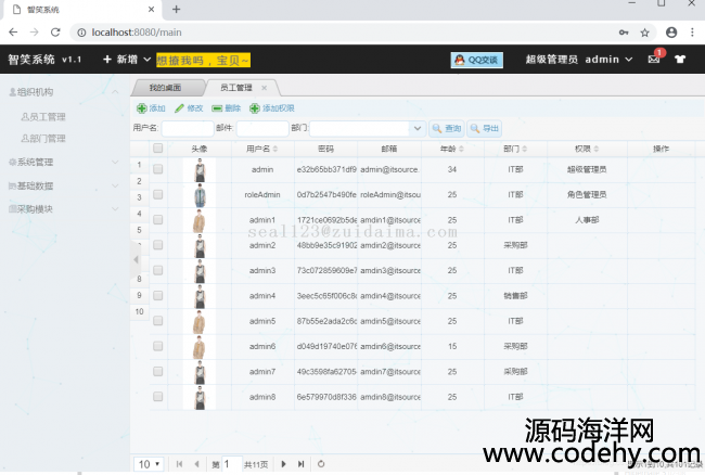Java˹ϵͳ(Spring+SpringMVC+SpringDataJPA+EasyUI+H-ui.admin+layui+Maven)