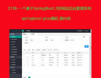 1738-һSpringBoot 2վ̨ϵͳspringboot-plusԴ Դ