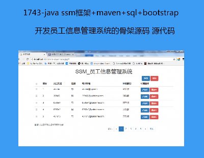 1743-java ssm+maven+sql+bootstrapԱϢϵͳĹǼԴ Դ