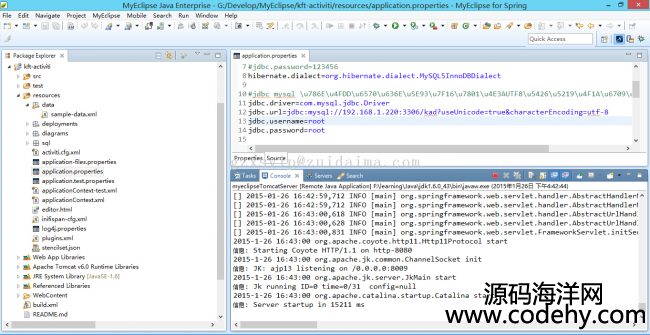 Activiti5+Spring+Hibernateٹjava WebʵDemoĿԴ