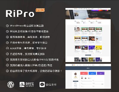 1888-WordPress RiPro 4.6.0Դģ ȨSG11չ