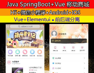 2290-Java B2C̳ԴApp+Android+IOSСSpringBoot Vueǰ