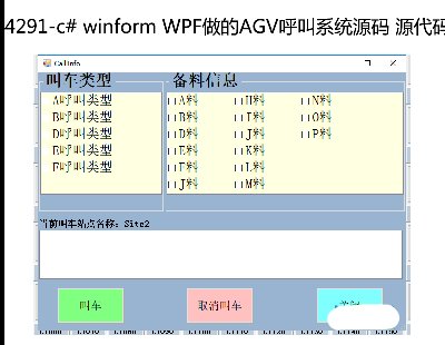 4291-c# winform WPFAGVϵͳԴ Դ