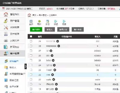 4572-php mysql CRMͻϵͳԴͻϵϹҳϵͳ