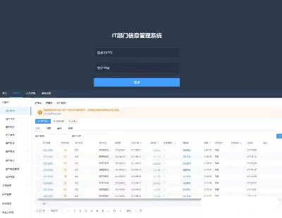 4667-php+mysql IT资产管理系统源码 源代码，目前已升级改版