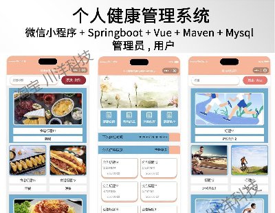 6739-΢С springboot vue˽ϵͳjavaԴĵ