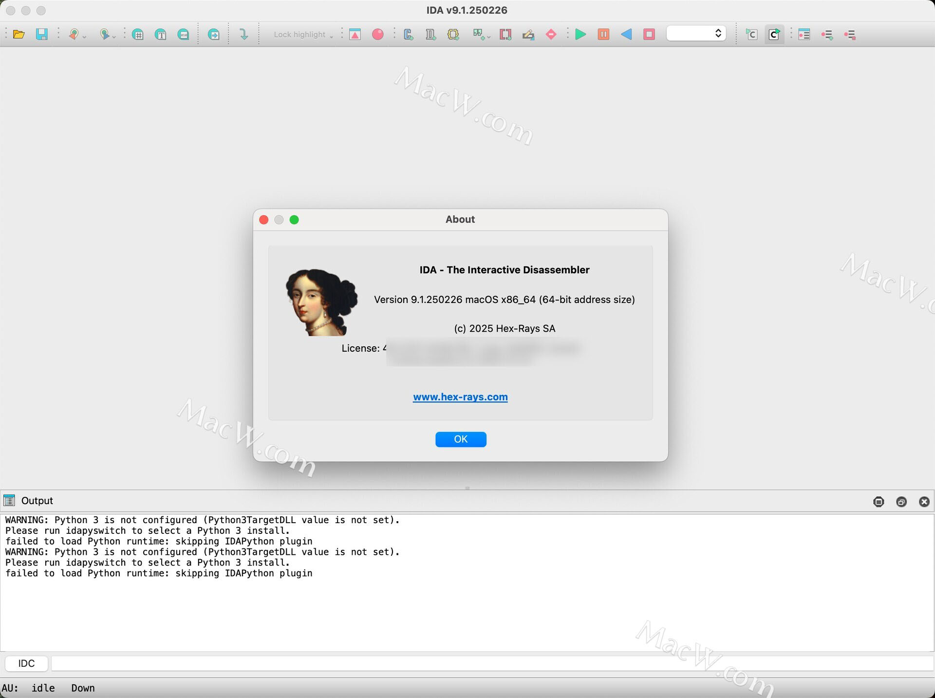  9049-IDA Professional for mac() v9.1.250226
